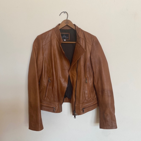 Vera Pelle Jackets & Coats Vera Pelle Italian Leather Jacket Poshmark